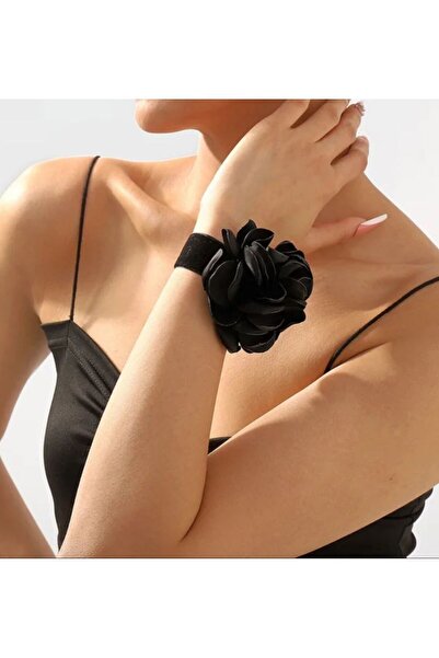 MutluBiDünya Vintage 8 Cm Floral Bileklik