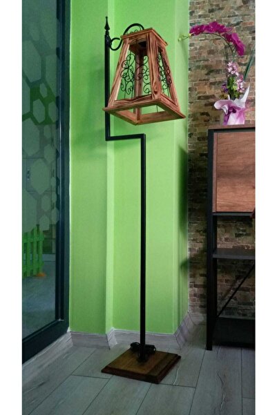 Wood Design Lambader Nostaljik Sokak Lambası