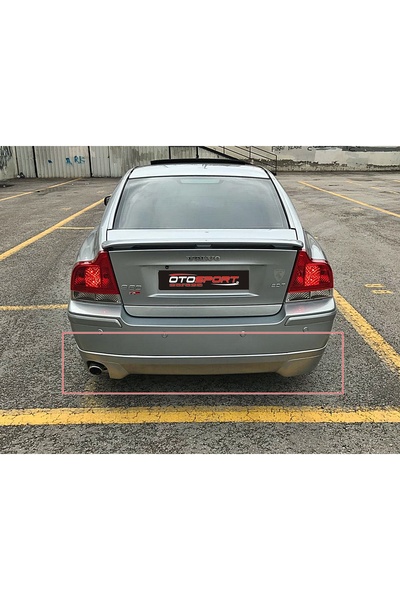 OTOSPORT VOLVO S60 ARKA TAMPON EKİ 2003-2008 FİBERGLASS BOYASIZ