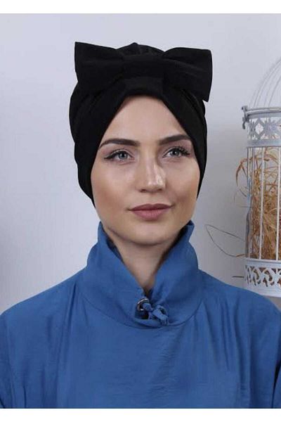 mikam Sea/Pool Bonnet with Stylish Design and Lycra Bow for Summer - Will Shoot a Stamp