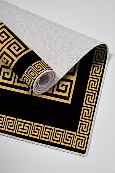 Alanur Home Alanur Trend Non-Slip Base Digital Bathroom 2-Piece Toilet Set Kt461 Gold