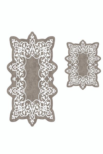 Alanur Home Set de baie din 2 piese Alanur Azalea Cut Laser St 210143 kr