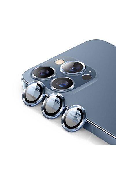 CONOCER Iphone 11 Pro/11 Pro Max Uyumlu Alüminyum Alaşım 3d Kamera Lens Koruy...