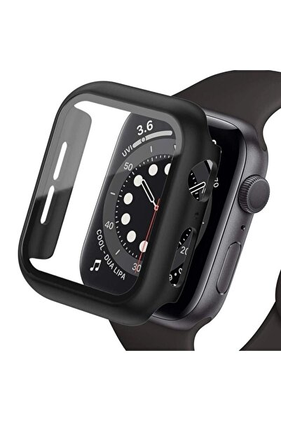 Alpaka Tech Apple Watch 7 8 9 45mm Kılıf Kasa Ve Ekran Koruyucu 360 Tam Korum...