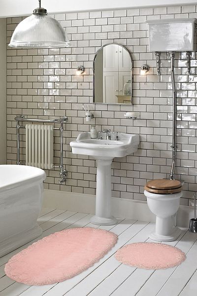Alanur Home Zara Sıla Oval Set of 2 (65 X 115 - 55 X 65 ) Powder