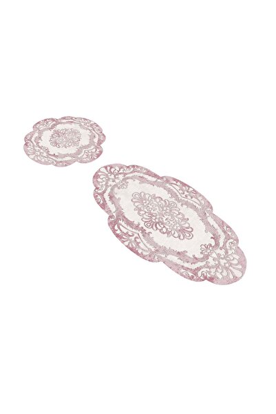 Alanur Home Alanur Dolunay Лазерне різання 2-компонентний набір для ванної кімнати St210107pu