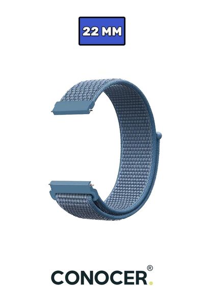 CONOCER Xiaomi Watch S1 / S1 Pro / S1 Active Uyumlu Dokuma Cırtlı Spor Kordon...