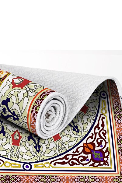 Alanur Home Pearl Digital Printed Prayer Rug 1012