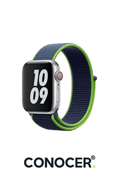 CONOCER Watch 41/40/38 Mm Series 10(42MM)/9/8/7/6/5/4/3/se/ultra/hk/pro/max Kordon Kayış Uyumlu