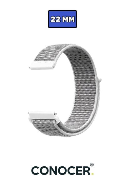 CONOCER Huawei Watch Gt3 Pro Titanyum 46mm Uyumlu Dokuma Cırtlı Spor Kordon K...