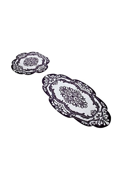 Alanur Home Alanur Dolunay Лазерне різання 2-комплектний набір для ванної кімнати St210107sy