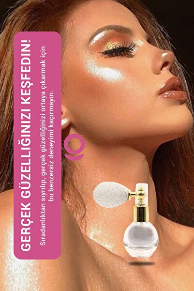 Gtir Beauty Yüz Ve Vucut Simi Işıltılı Pudra Spray Basmalı Sprey