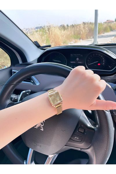 Bimodabu Women's Wristwatch - Wicker Magnet Cord