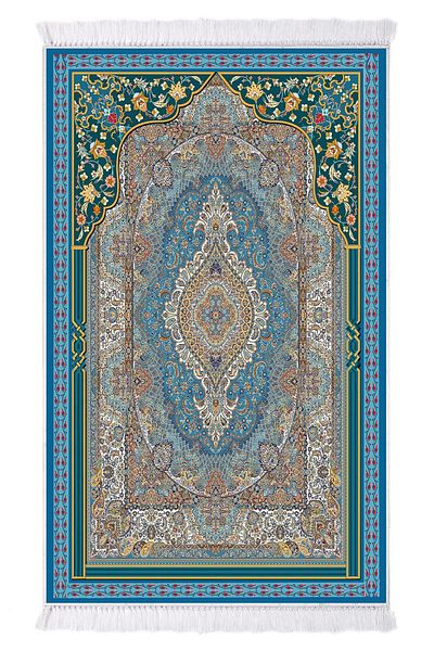 Alanur Home Dekoreko Silk Digital Prayer Rug 70x110 1024