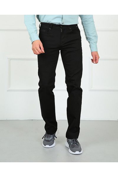 Twister Jeans MILANO 702-01 Άνετη εφαρμογή Ανδρικό τζιν παντελόνι μαύρο