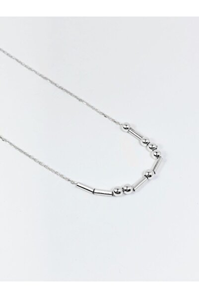 RR Ritorno Mors Alfabesi Isim Gümüş Kolye