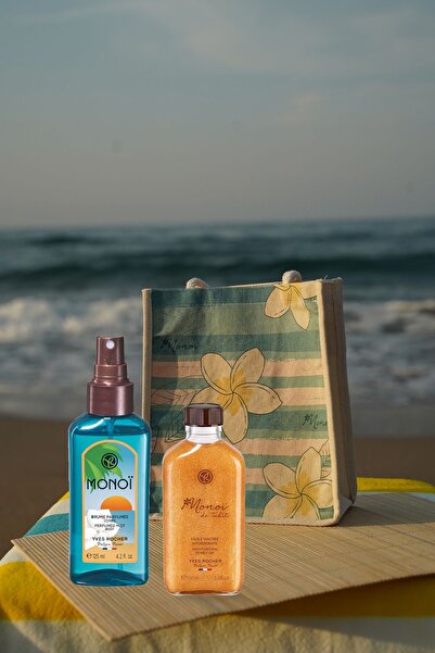 Yves Rocher Monoi Çantalı Işıltılı Set