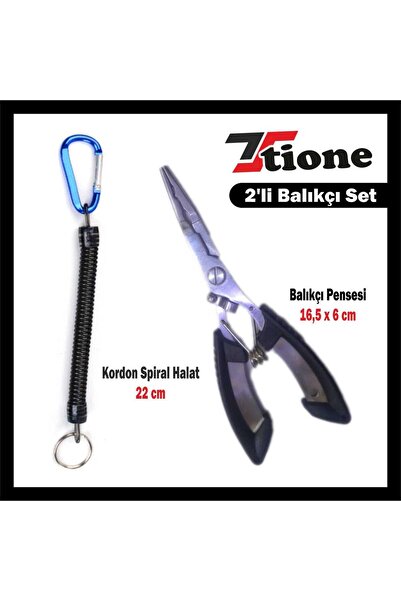 TİONE Balıkçı Pensesi (PLIERS) 16.5 cm Çok Fonksiyonlu Pense