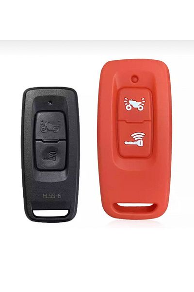 emii auto spare parts Switch Case Cover Red to Turn Dark Compatible with Honda Pcx 2021-2025 Models