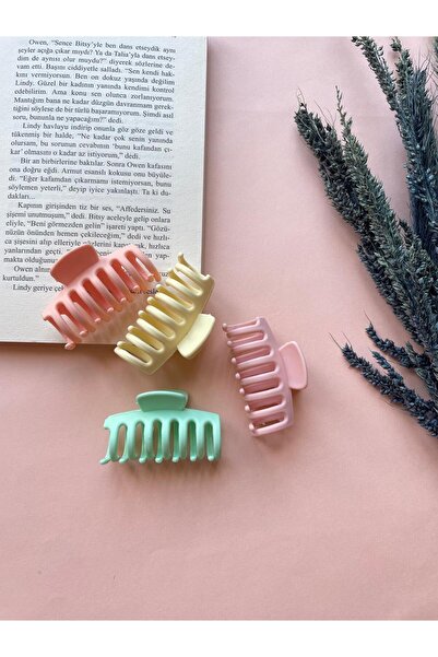 The Cloudish Shop Set de 4 catarame cu zăvor pentru femei - mărime medie