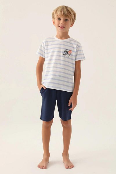 ROLY POLY Boy's Striped Capri Set - 3371-G