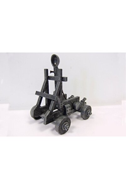 denix 11. Yüzyıl Orta Çağ Dönemi Koleksiyonluk Ölçekli Mancınık Model Biblo