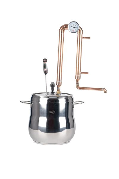 Bitkisel Damıtma Damıtma Sistemi 14 Litre Imbik