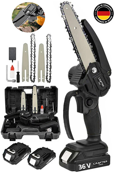 Genel Markalar Germany 36V 5Ah Dal Budama Makinesi Çift Pala Çift Batarya Bud...