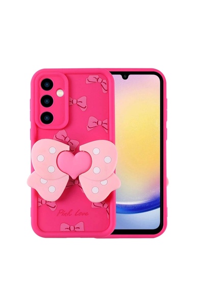 SBY TEKNOLOJİ حافظة متوافقة مع هاتف Galaxy A25 مع تصميم على شكل شخصية لحماية ...