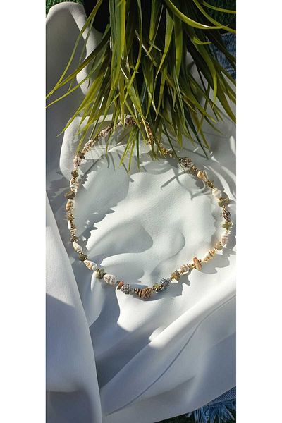 ZeynDesign Seashell Design Necklace