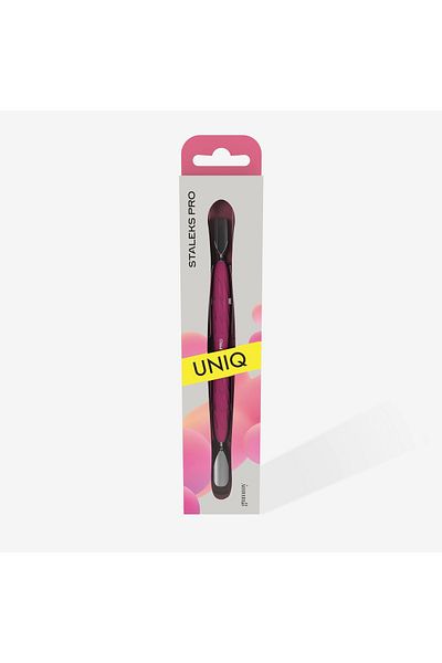 STALEKS UNIQ 10 TYPE 1 Silicone Gummy - Wide and Narrow Round Pusher Cuticle