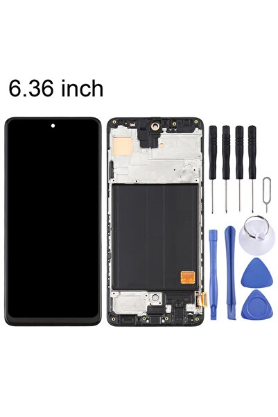 Genel Markalar Samsung Uyumlu Galaxy SM-A515 A51 Ekran Lcd Dokunmatik Full Çıtalı (AA Kalite)