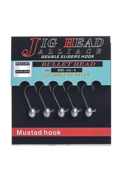 PANDORA BALIKÇILIK Pandora Jig Head Alliace Mh 2.5 Gr Mustad İğne