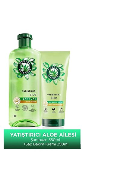 Herbal Essences Yatıştırıcı Aloe İçeren BakımKremi250ml+Şamp350ml
