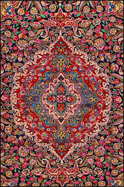 Rugs Modern Halı Geleneksel Modern Desenli Dokuma Taban Halı ve Yıkanabilir H...