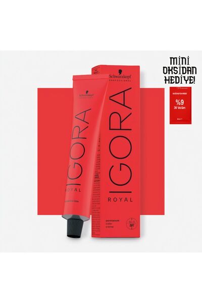 Igora Evakuaför Royal Saç Boyası 7-0 60ml+ Mini Oksidan