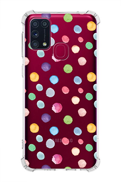 PrintiFy جراب PrinriFy مضاد للصدمات متوافق مع هاتف Samsung Galaxy M31 مع 6 أل...