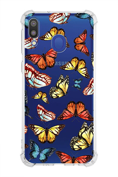 PrintiFy جراب PrinriFy مضاد للصدمات متوافق مع هاتف Samsung Galaxy M20 مع لون ...