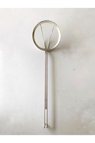 TAMU Socket Colander Industrial Colander 16 Cm Colander Diameter 40 Cm Handle Metal No:16