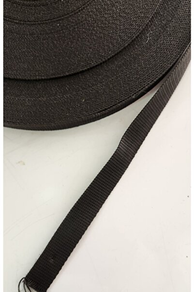 fundahobi Şerit Kolon Polyester Çanta Askısı 2 Cm -siyah 2 Metre