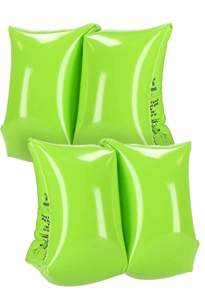 Ozsport أكمام سباحة قابلة للنفخ باللون الأخضر - 3-6 سنوات، 19-30 كجم للأطفال في البحر وحمام السباحة