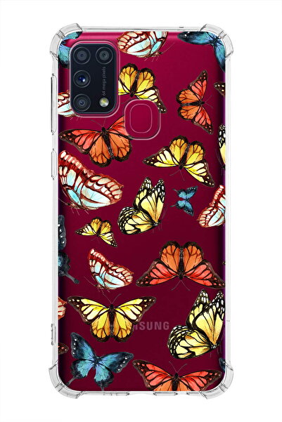 PrintiFy Prinrify Samsung Galaxy M31 Compatible Water Color 2 Printed Transpa...