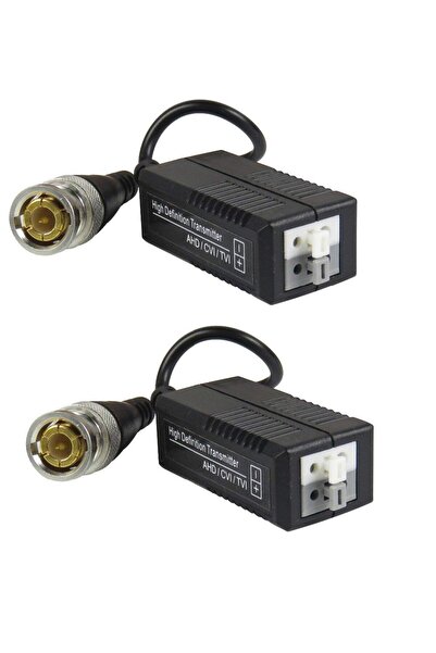 CASE® Passive HDCVI TRANSCEIVER Single CHENNEL CCTV Camera Video Balun for AHD/HDCVI/HDTVI