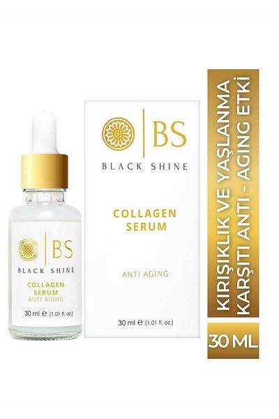 Black Shine BS Revitalisierendes Anti-Aging-Kollagen-Kollagenserum 30 ml