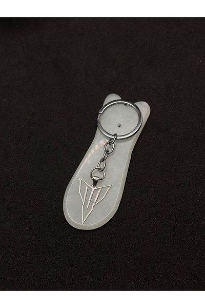 Es Silver Yamaha MT Logo Keychain 925 Sterling Silver