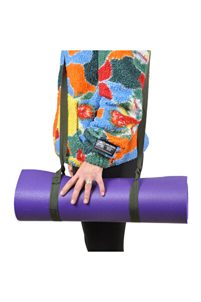 Genel Markalar Yoga Matı Pilates Kamp Sandalyesi Plaj Hasırı Taşıma Kemeri Ba...