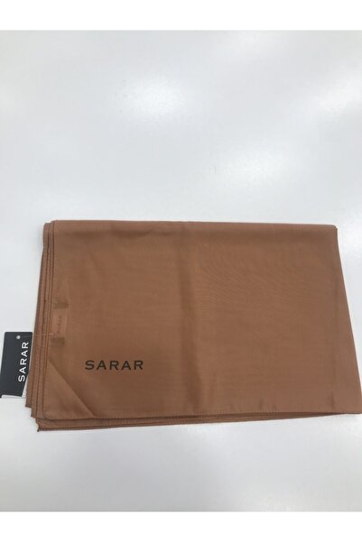 Sarar Deri Görünümlü Şifon Şal