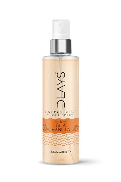 DLAYS Gila Vanilla Energy Mist 160 Ml Kadın Vücut Spreyi