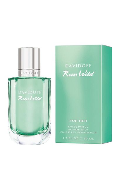 Davidoff Eau de Parfum Run Wild for Women by Davidoff, 50 ml
