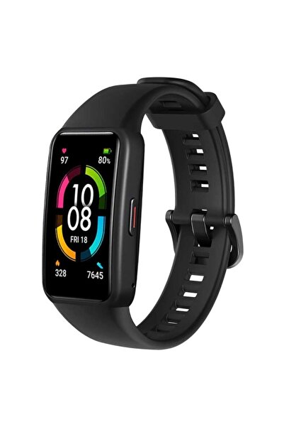 Genel Markalar Huawei Band 6 Kordon Honor Band 6 Kordon Tam Pimli Liquid Silikon Kordon Kayış